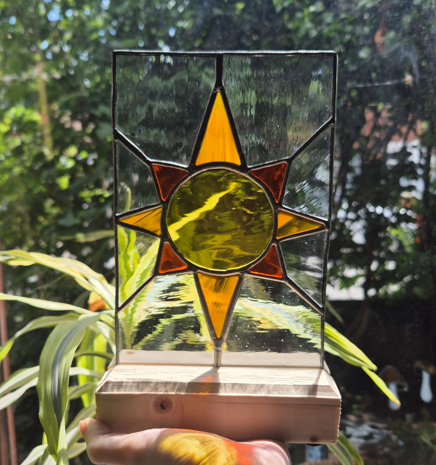 Sun Panel Standing Suncatcher