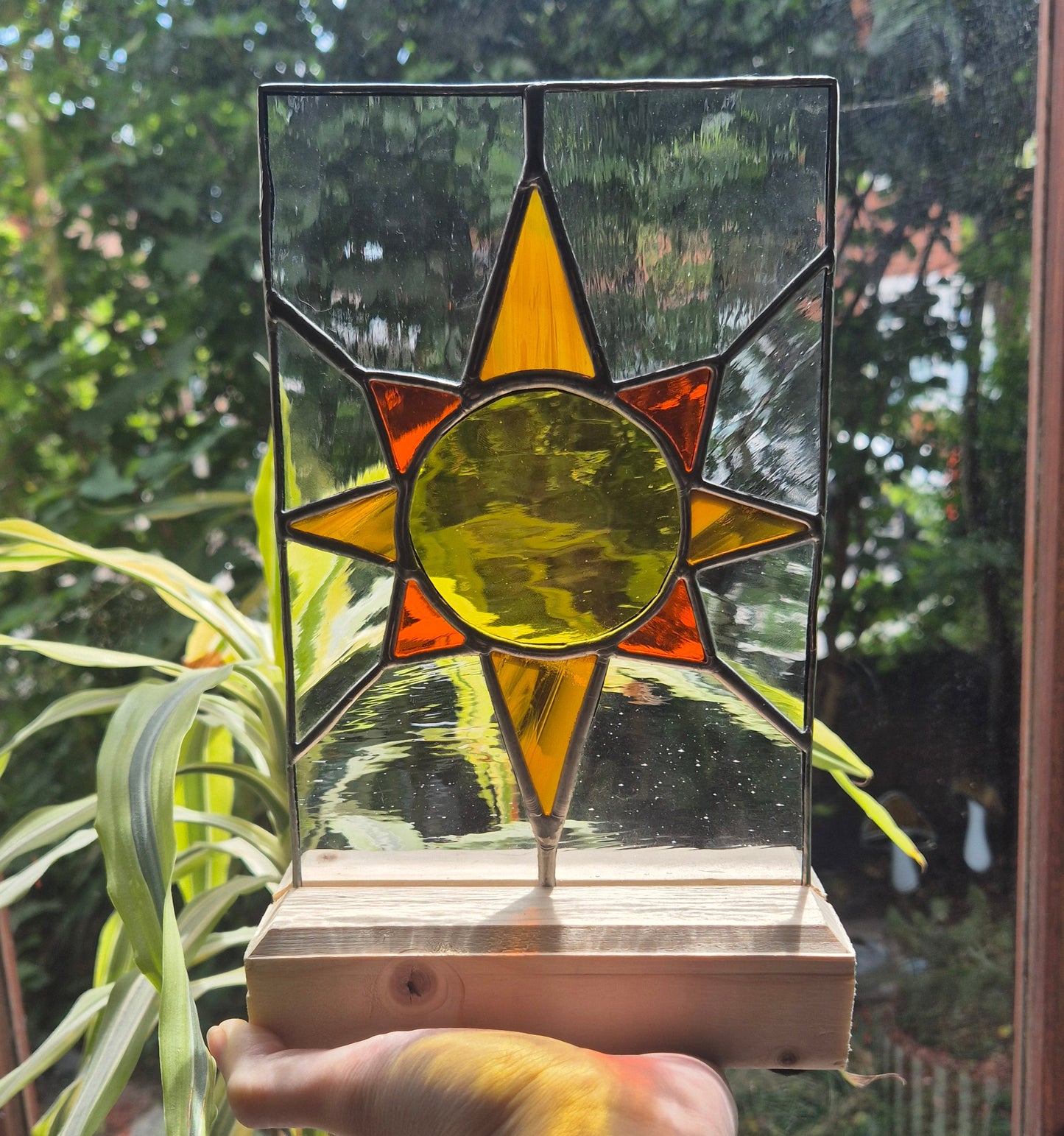 Sun Panel Standing Suncatcher
