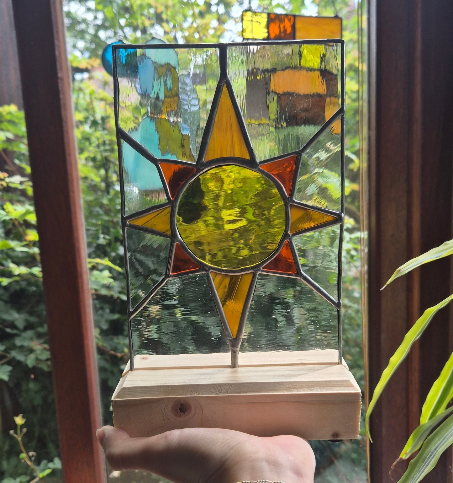 Sun Panel Standing Suncatcher