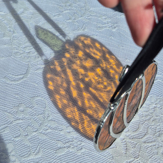 Pumpkin Suncatcher Small - Silver