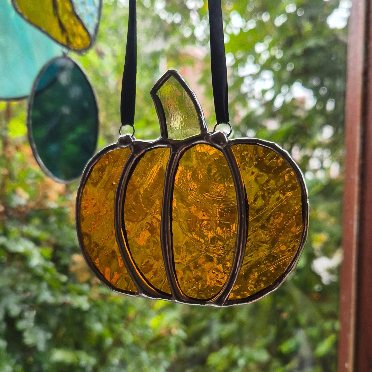 Pumpkin Suncatcher Small - Silver