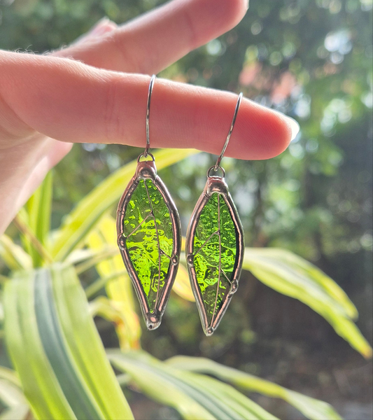 Single Leaf Earrings
