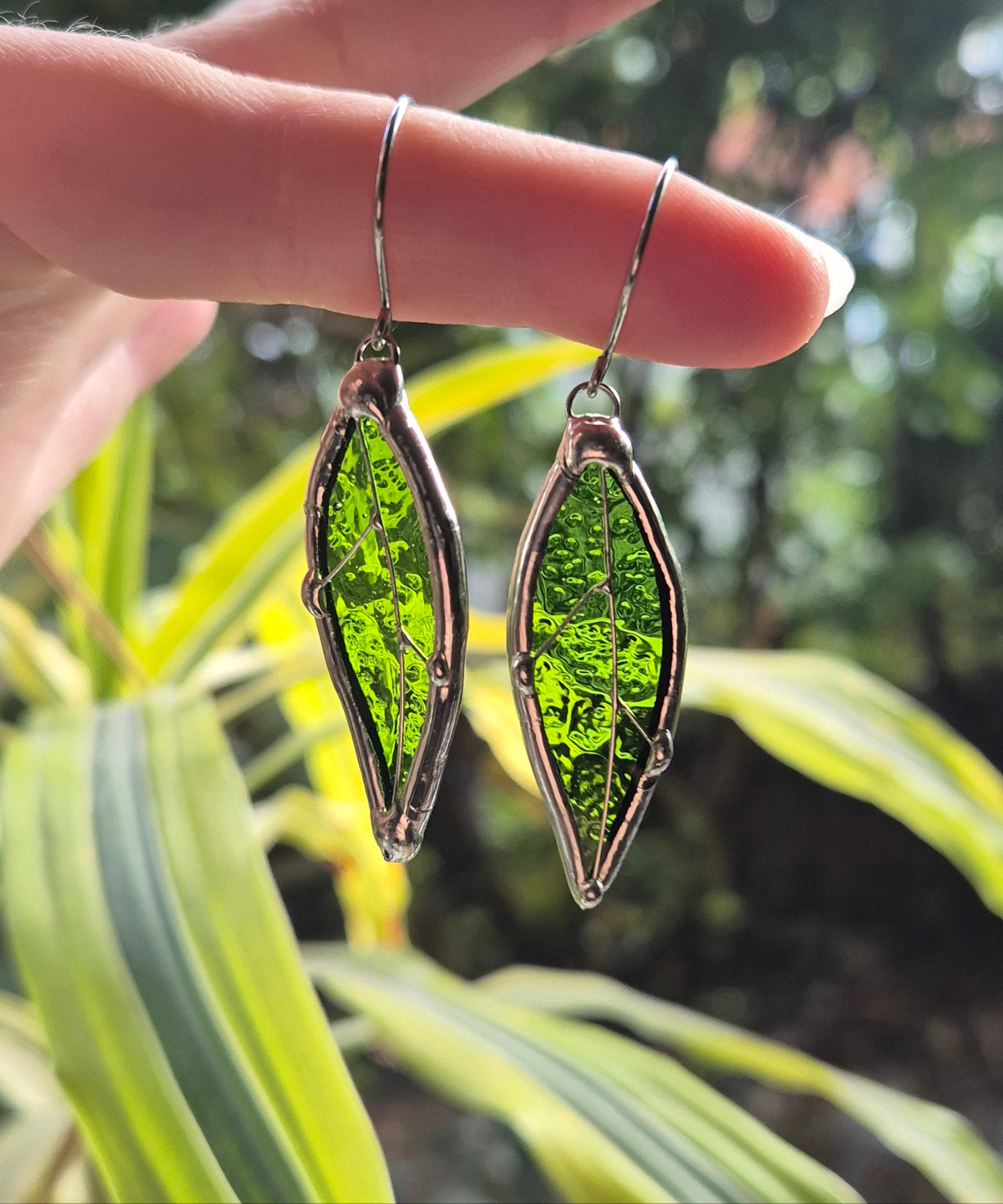 Single Leaf Earrings