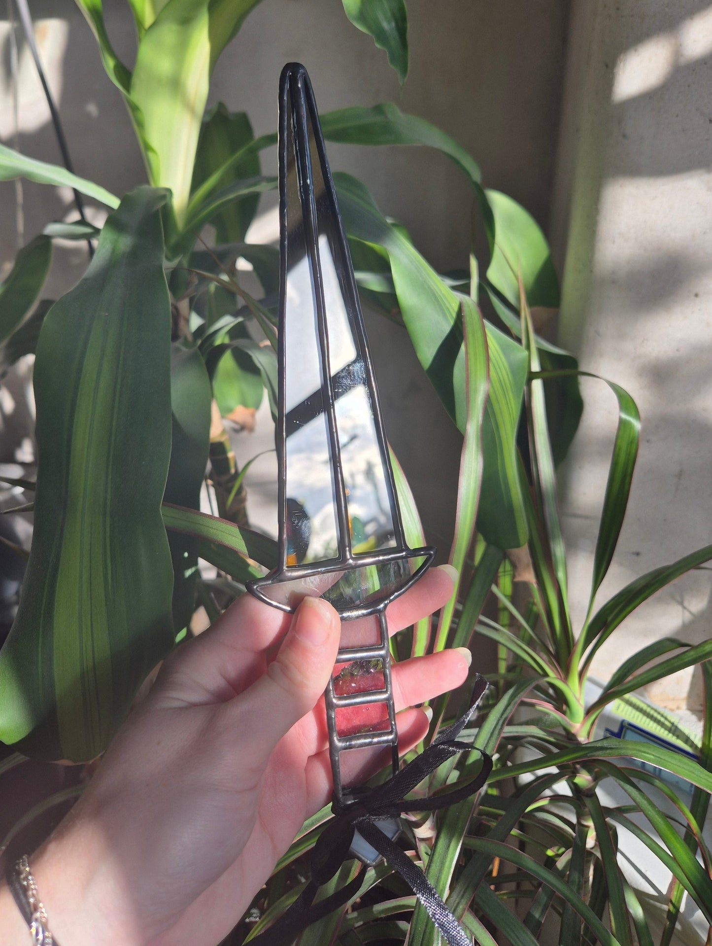 Dagger Hanging Mirrored Piece