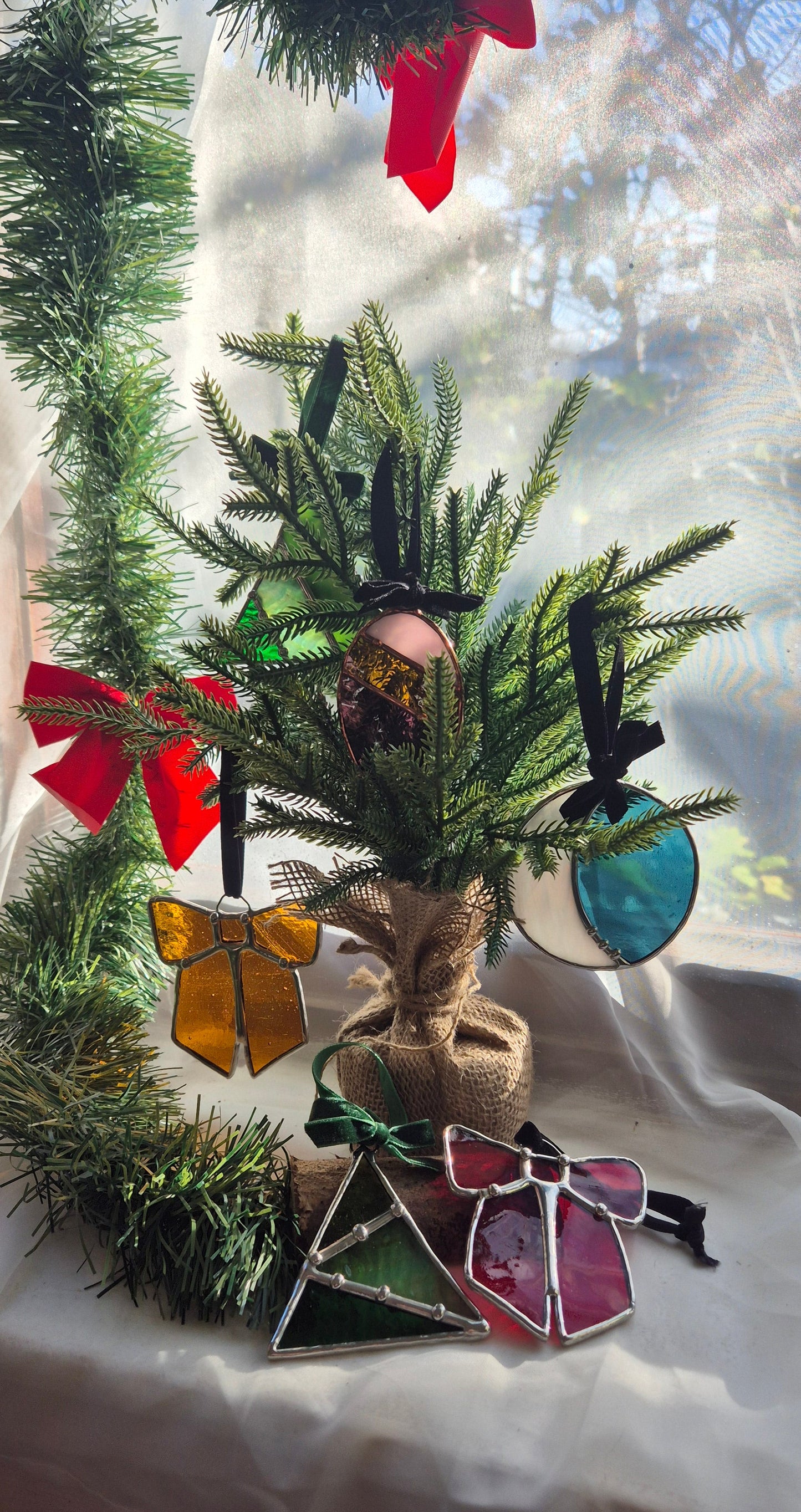 Bow Hanging Pieces - Small - Multiple Colours Available