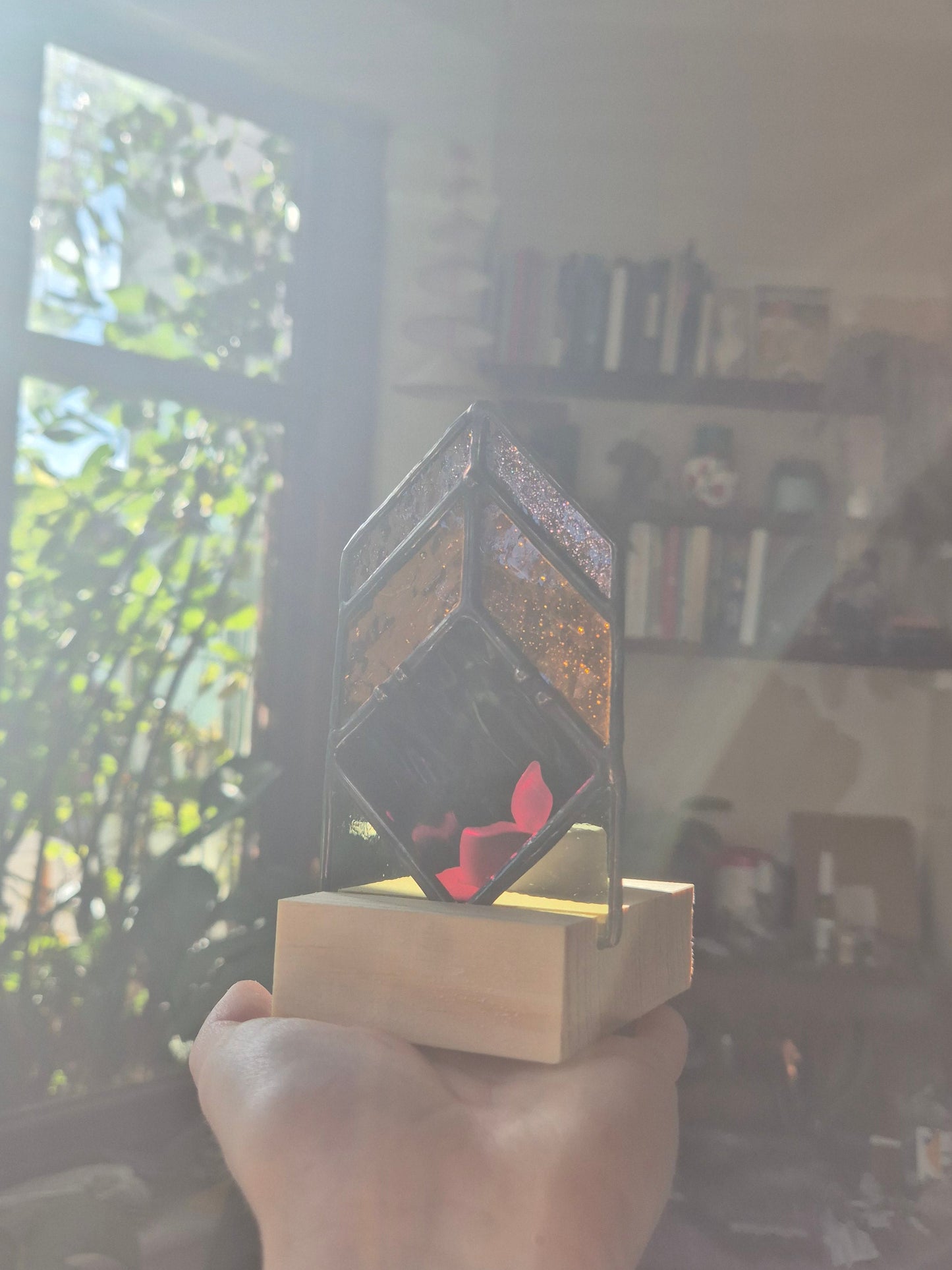 Tea Light Stained Glass