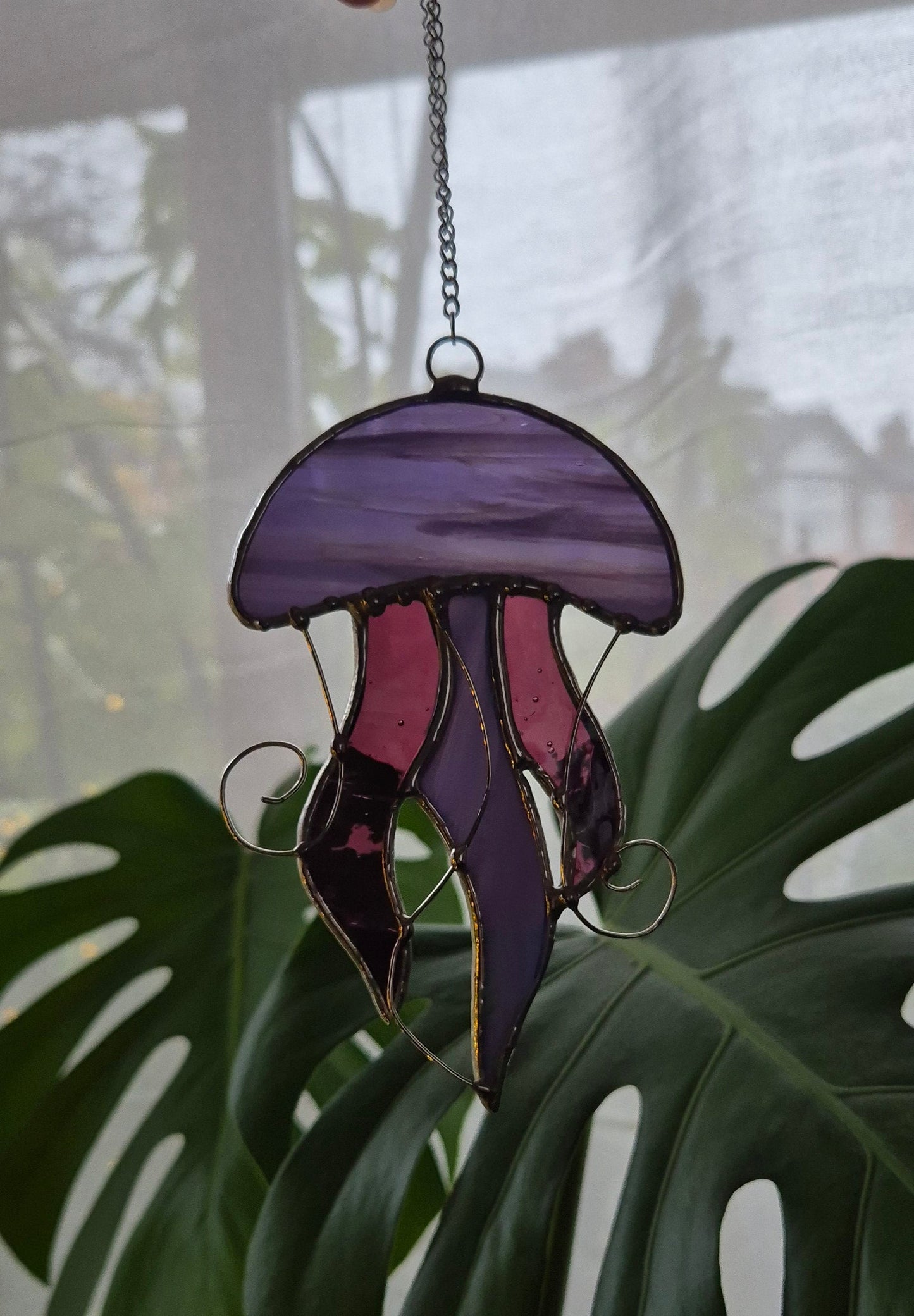 Purple Jellyfish - Hanging