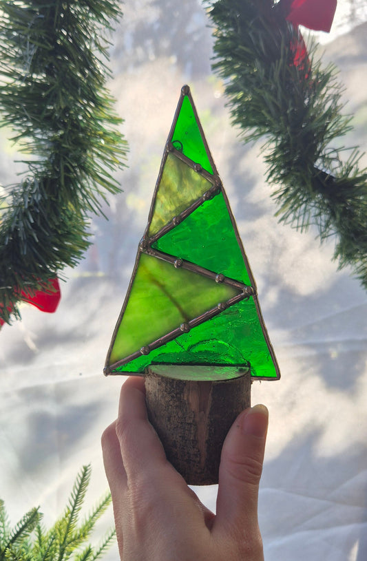 Christmas Tree - Single Light Up Standing Tree