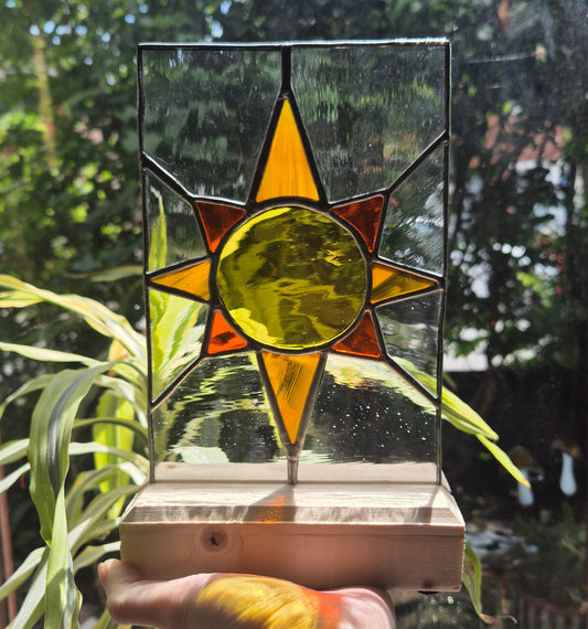 Sun Panel Standing Suncatcher