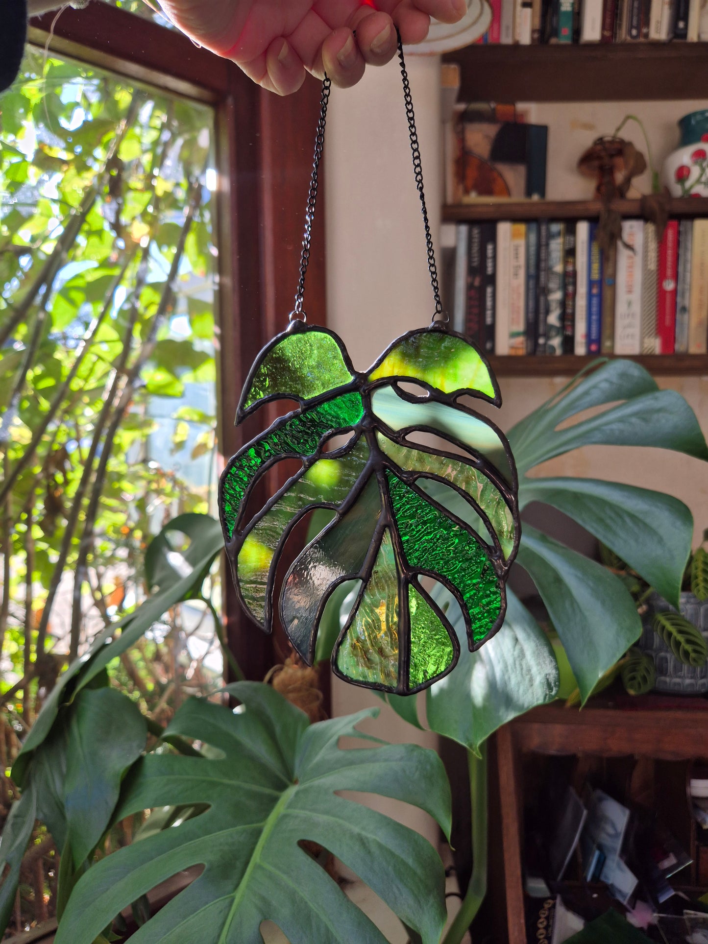 Monstera Leaf Hanging