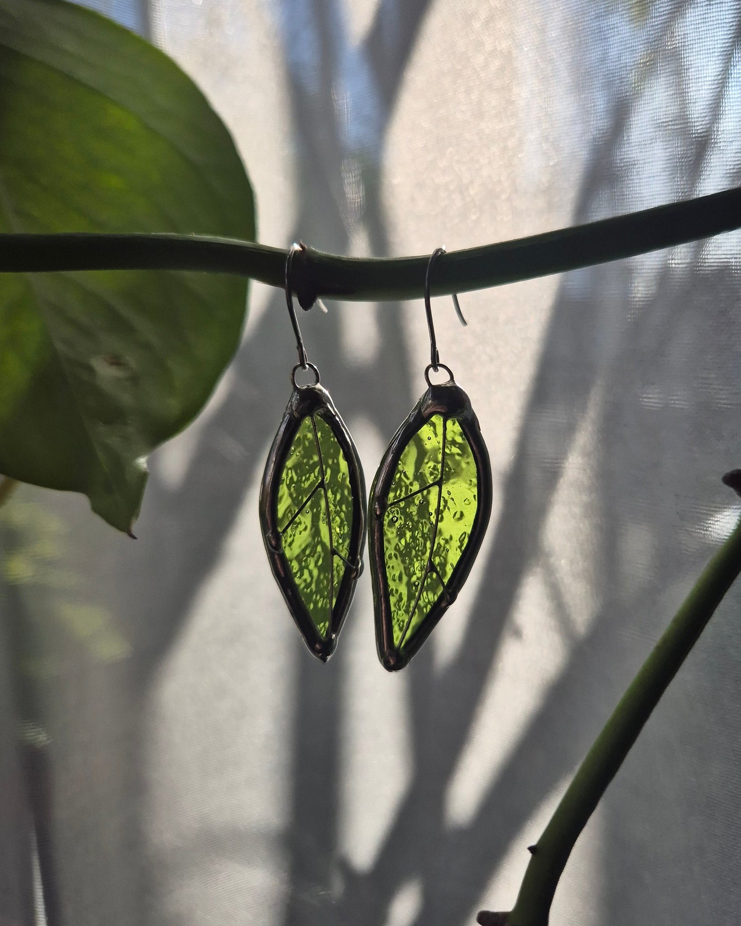Single Leaf Earrings