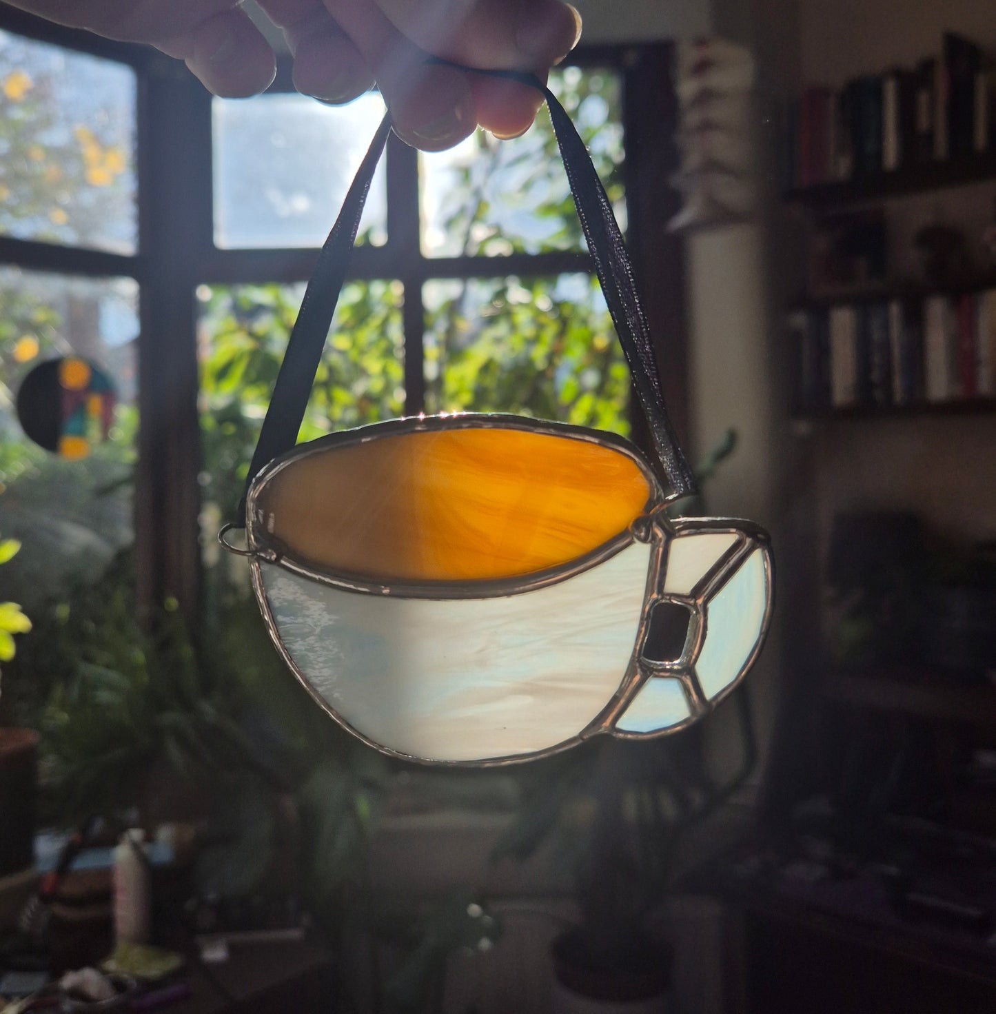 Coffee Cup Hanging Piece - Small