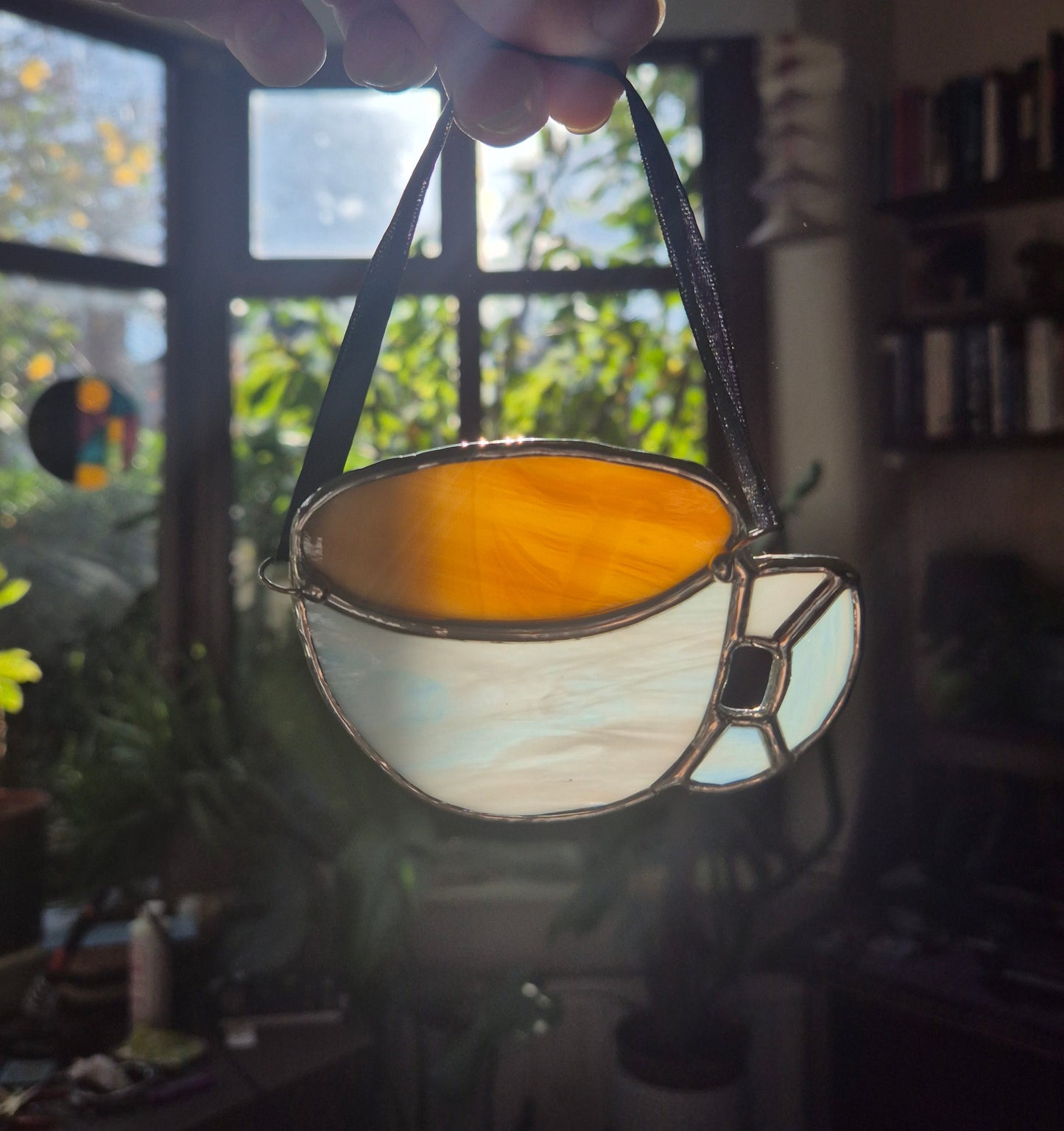 Coffee Cup Hanging Piece - Small