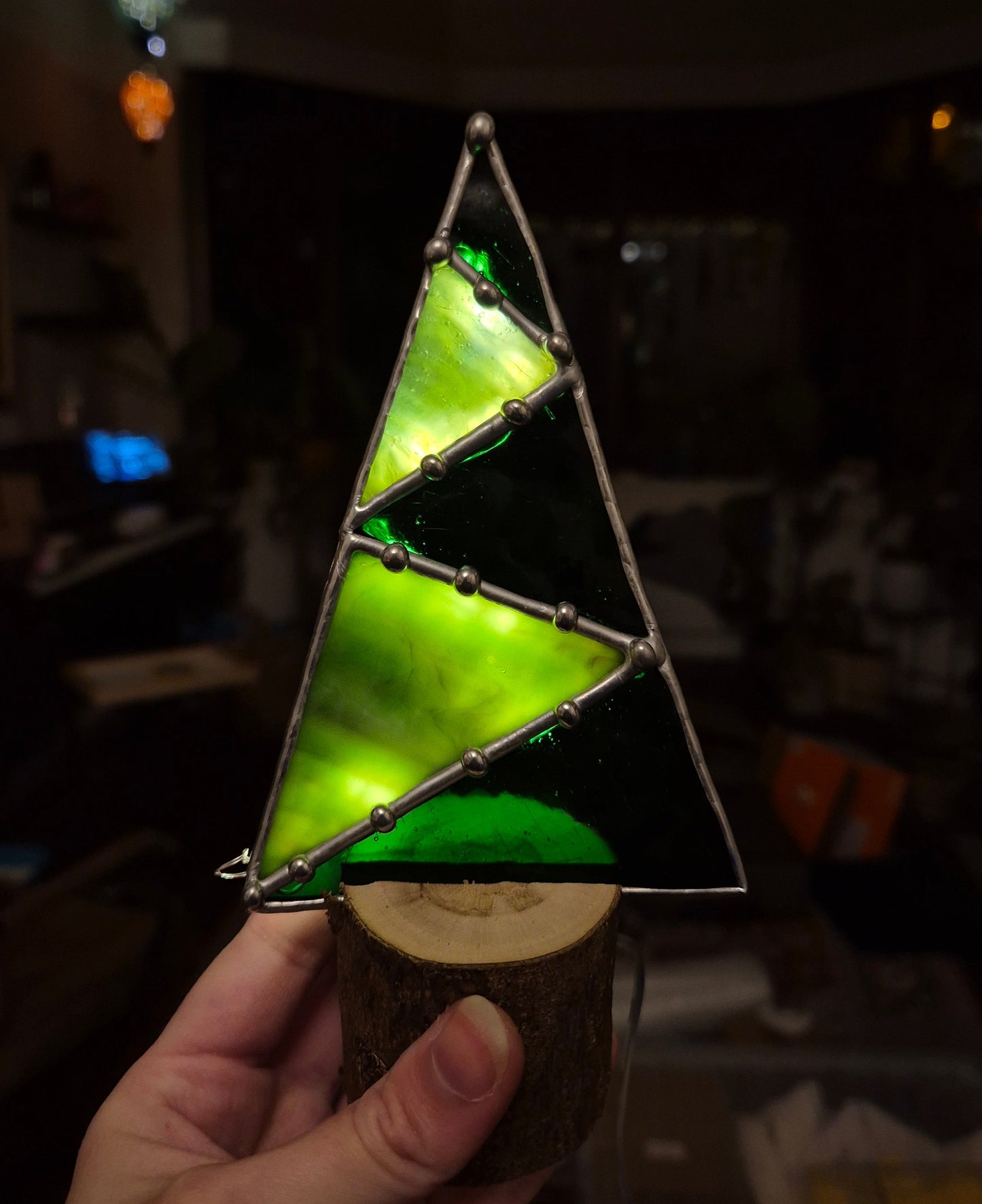 Christmas Tree - Single Light Up Standing Tree