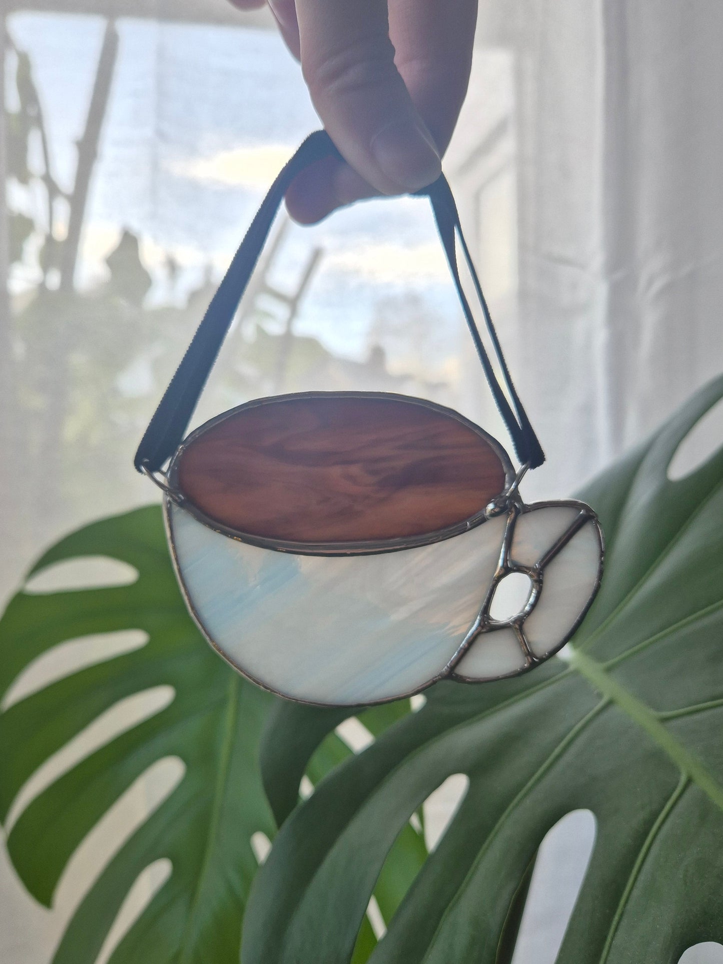 Coffee Cup Hanging Piece - Small