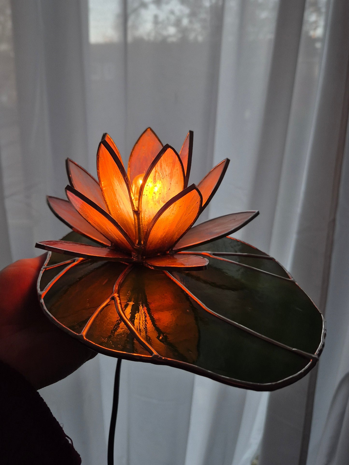 Lotus Flower Lamp - MADE TO ORDER