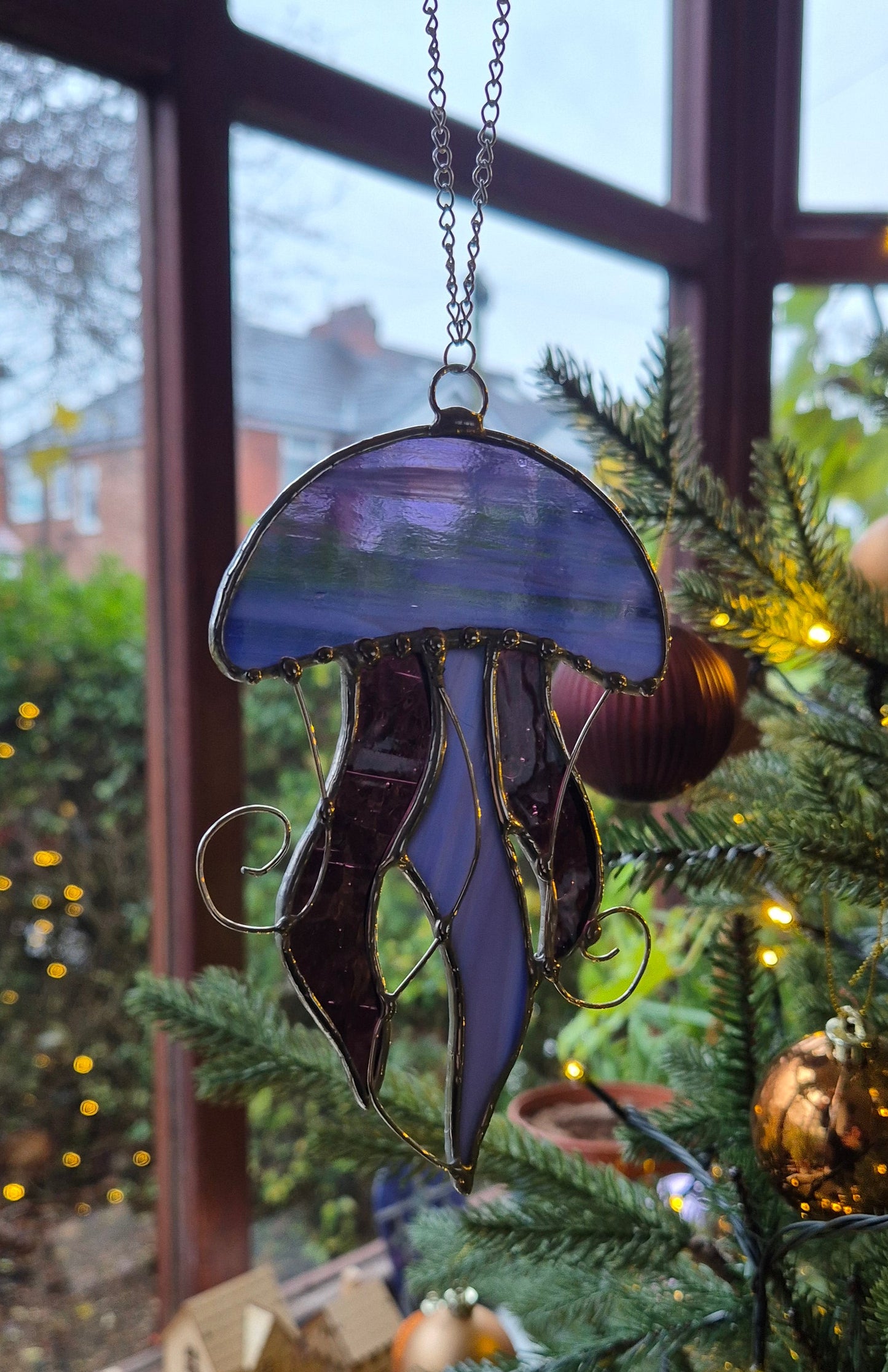 Purple Jellyfish - Hanging