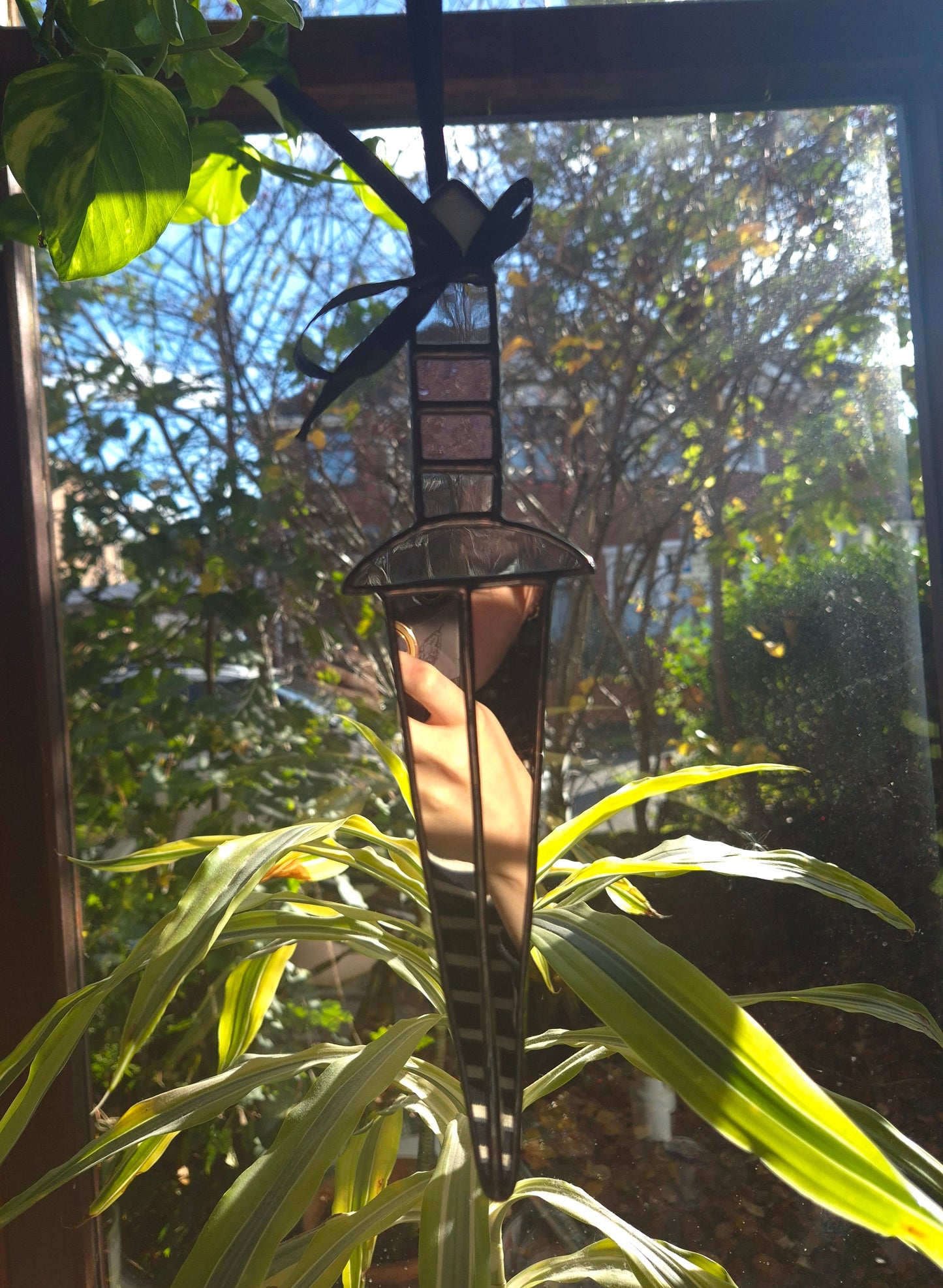 Dagger Hanging Mirrored Piece