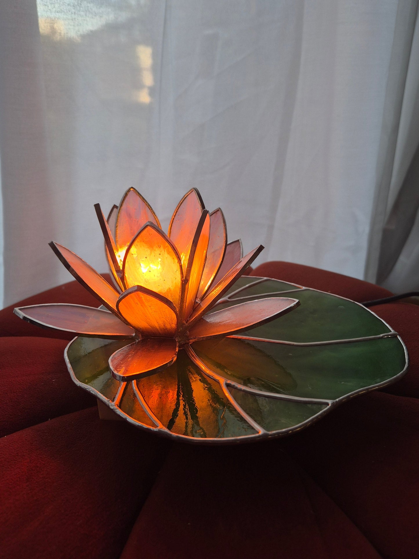 Lotus Flower Lamp - MADE TO ORDER