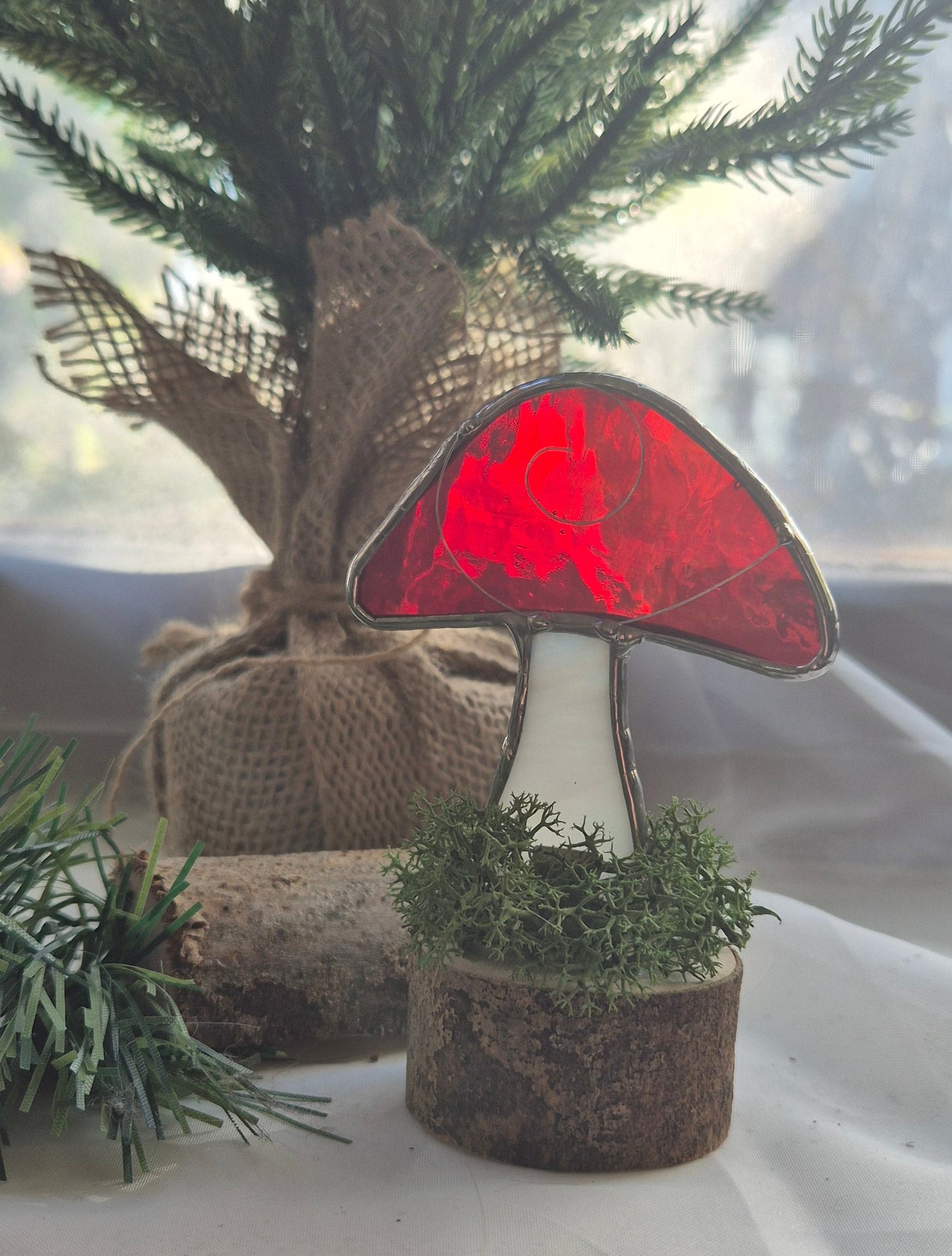 Mushroom - Small Red Standing