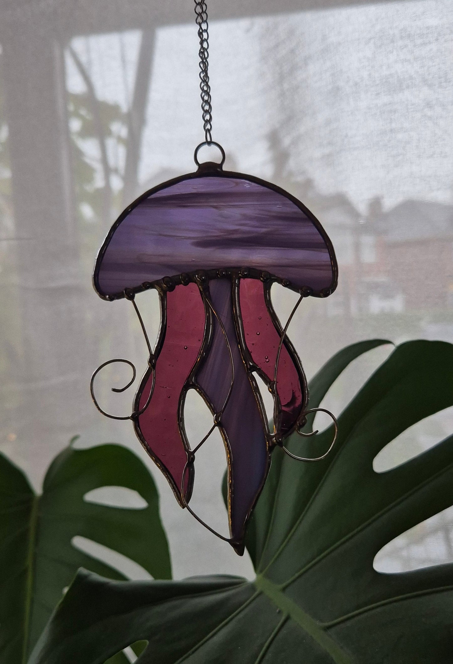 Purple Jellyfish - Hanging