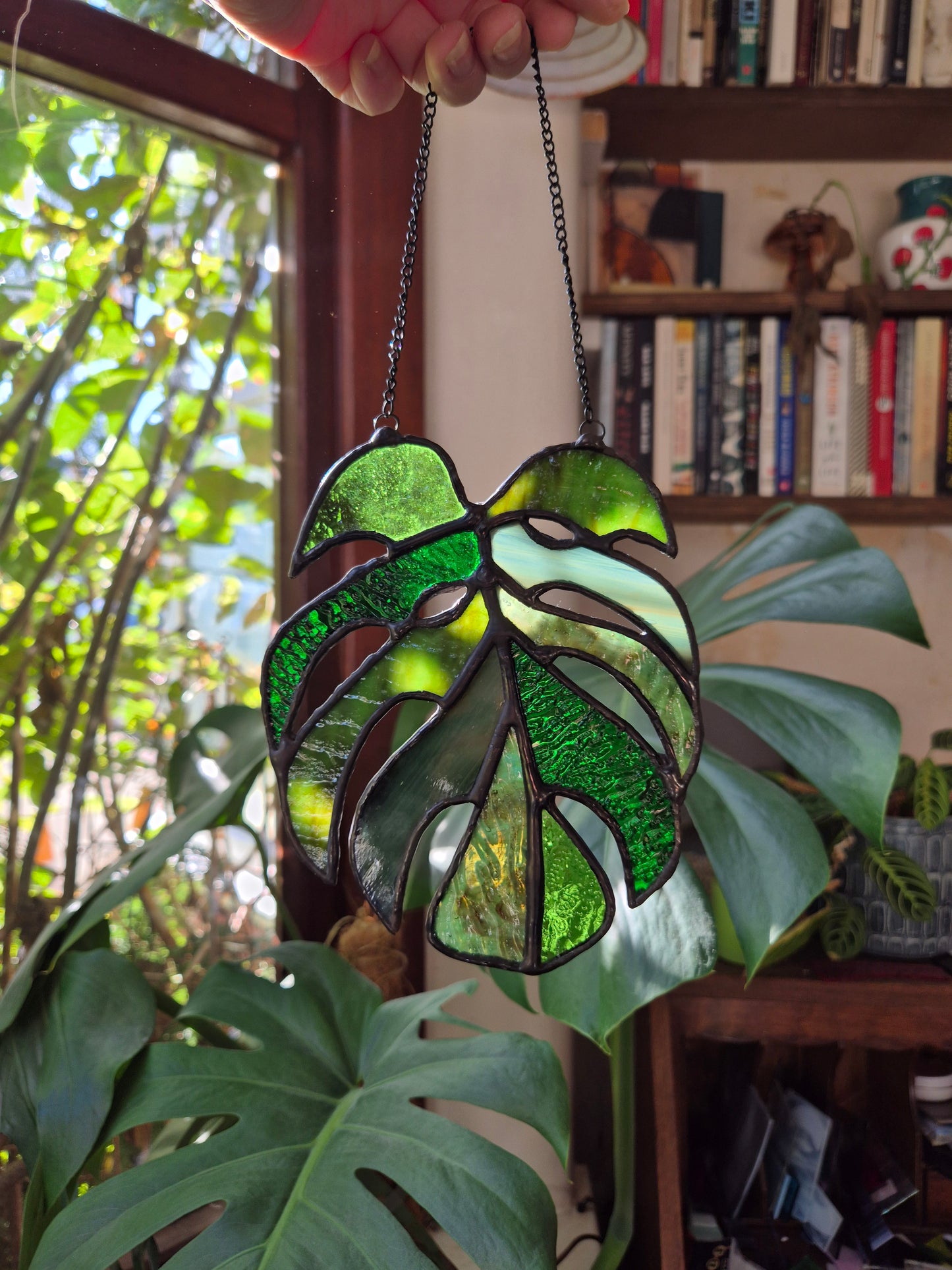 Monstera Leaf Hanging
