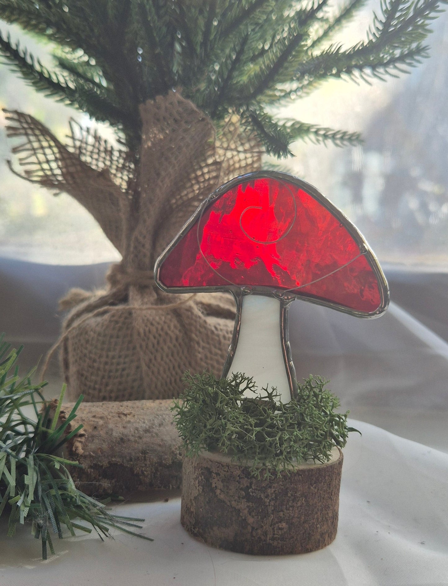 Mushroom - Small Red Standing