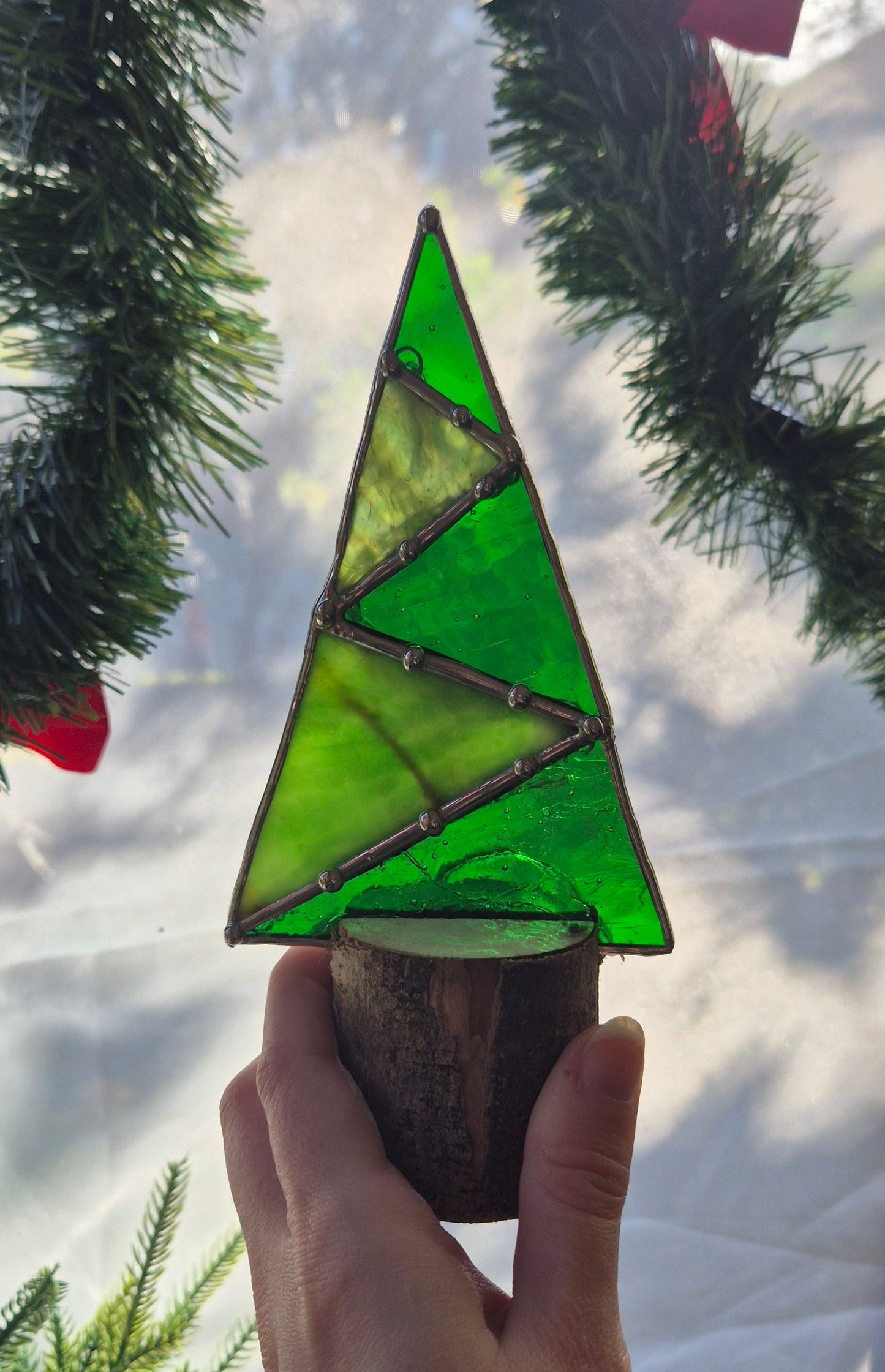 Christmas Tree - Single Light Up Standing Tree