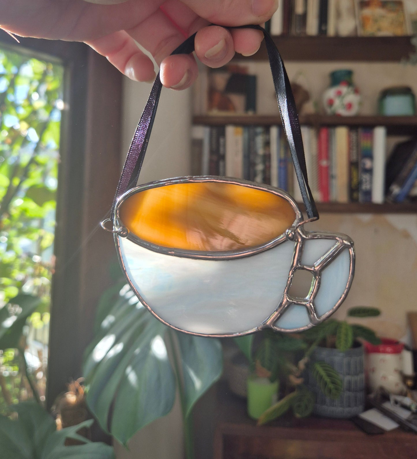 Coffee Cup Hanging Piece - Small