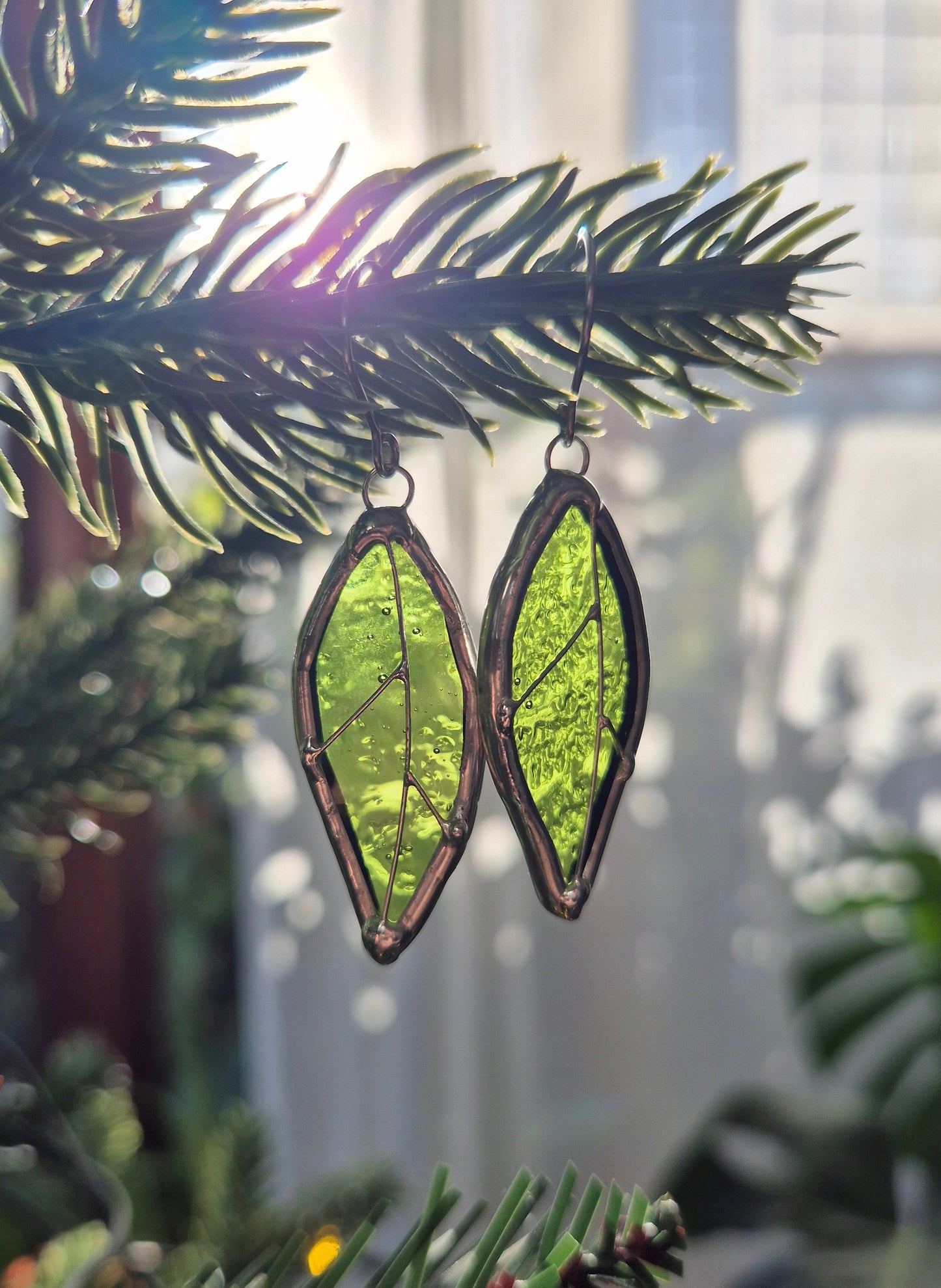 Single Leaf Earrings