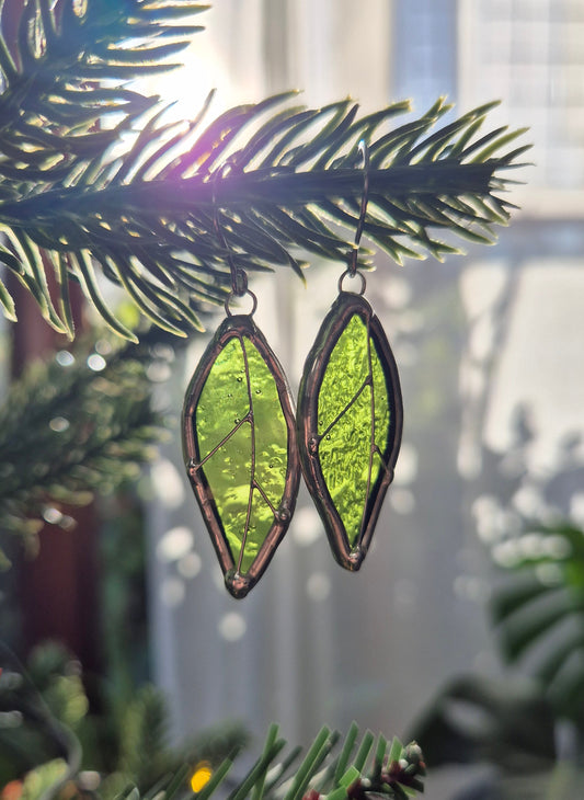 Single Leaf Earrings