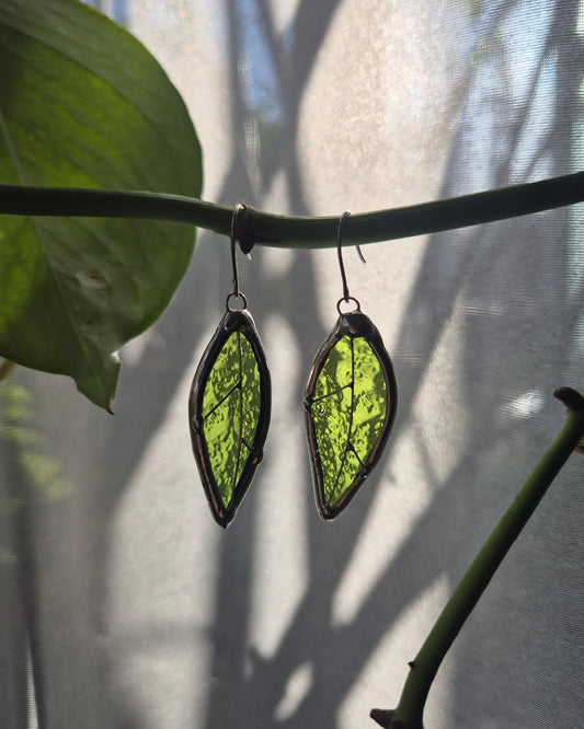 Single Leaf Earrings