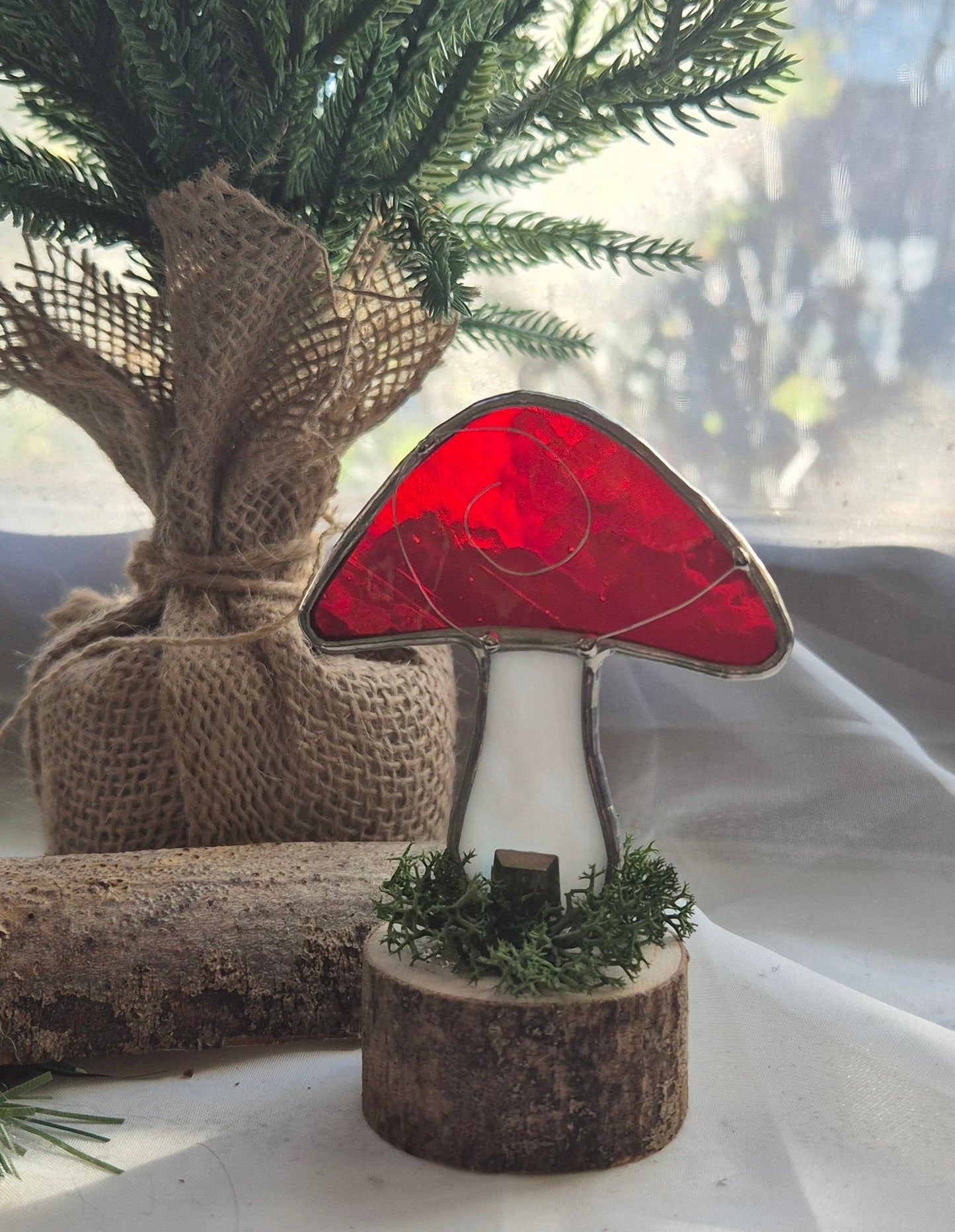 Mushroom - Small Red Standing