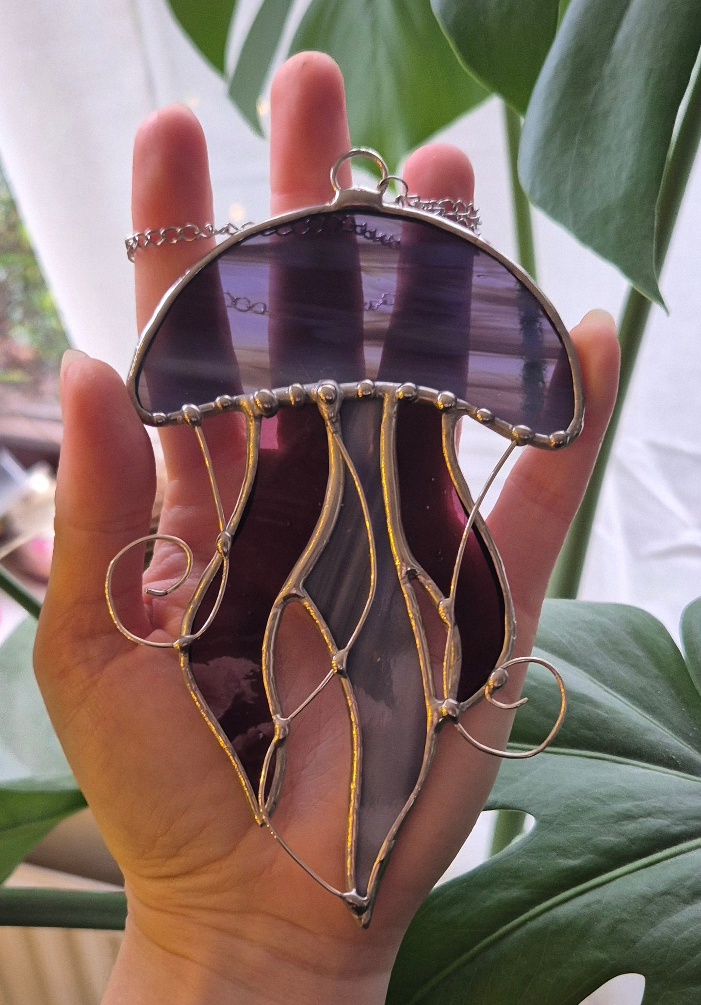Purple Jellyfish - Hanging