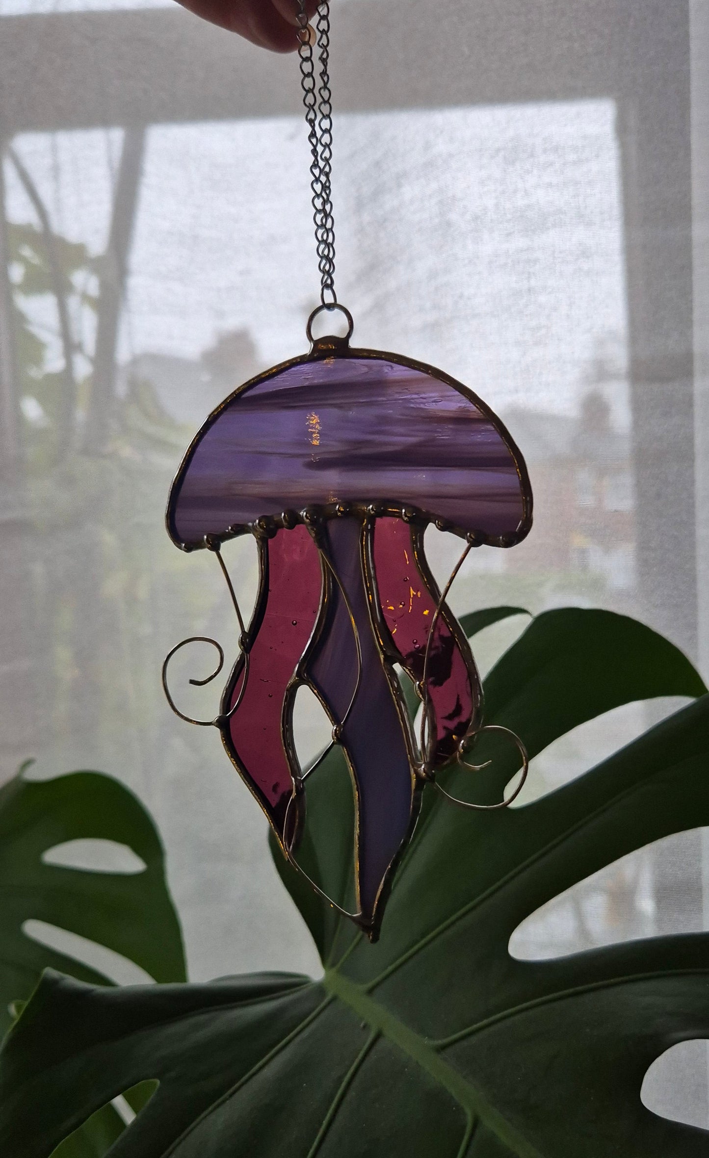 Purple Jellyfish - Hanging