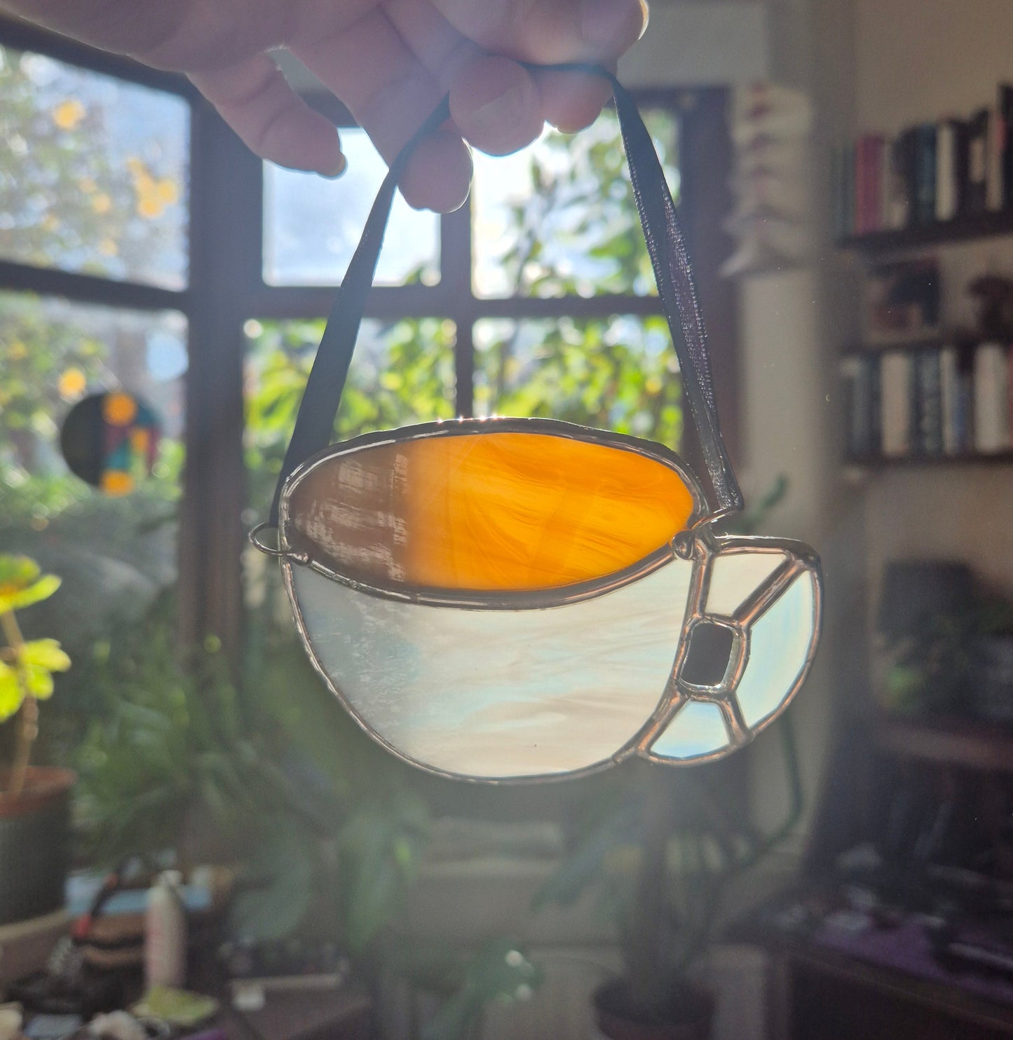 Coffee Cup Hanging Piece - Small