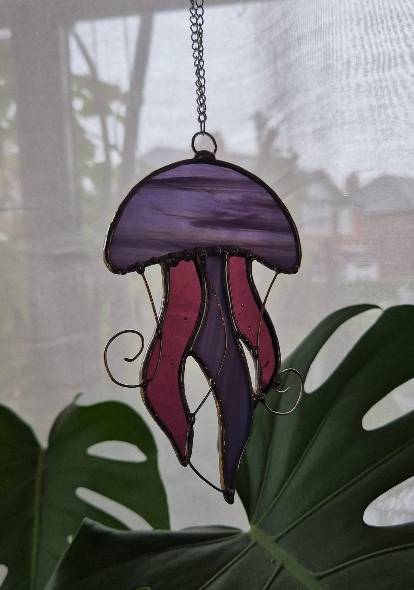 Purple Jellyfish - Hanging