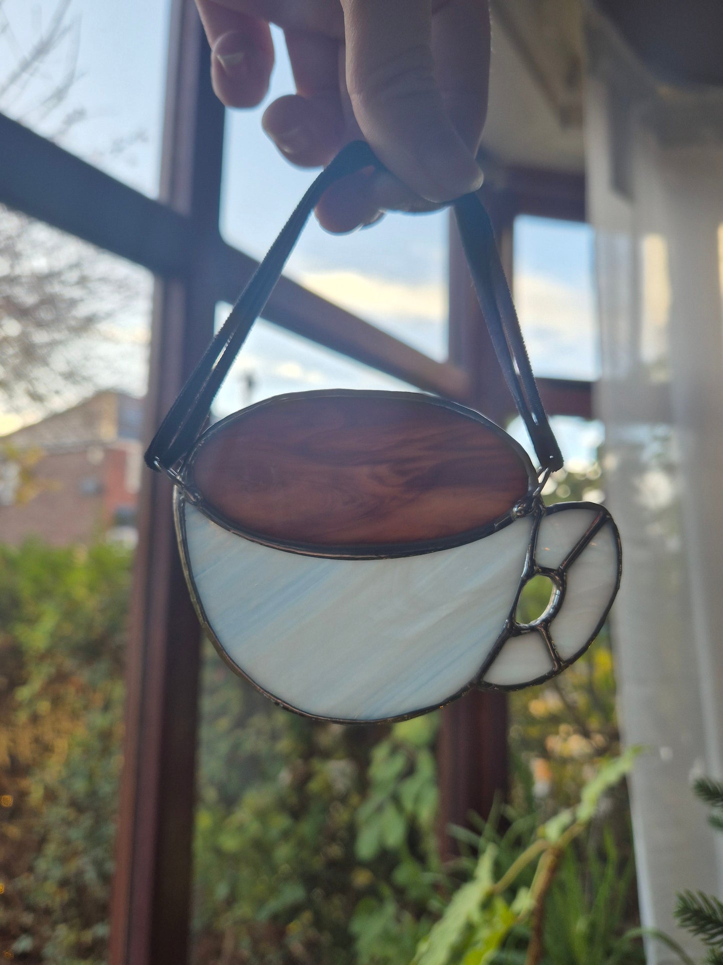 Coffee Cup Hanging Piece - Small