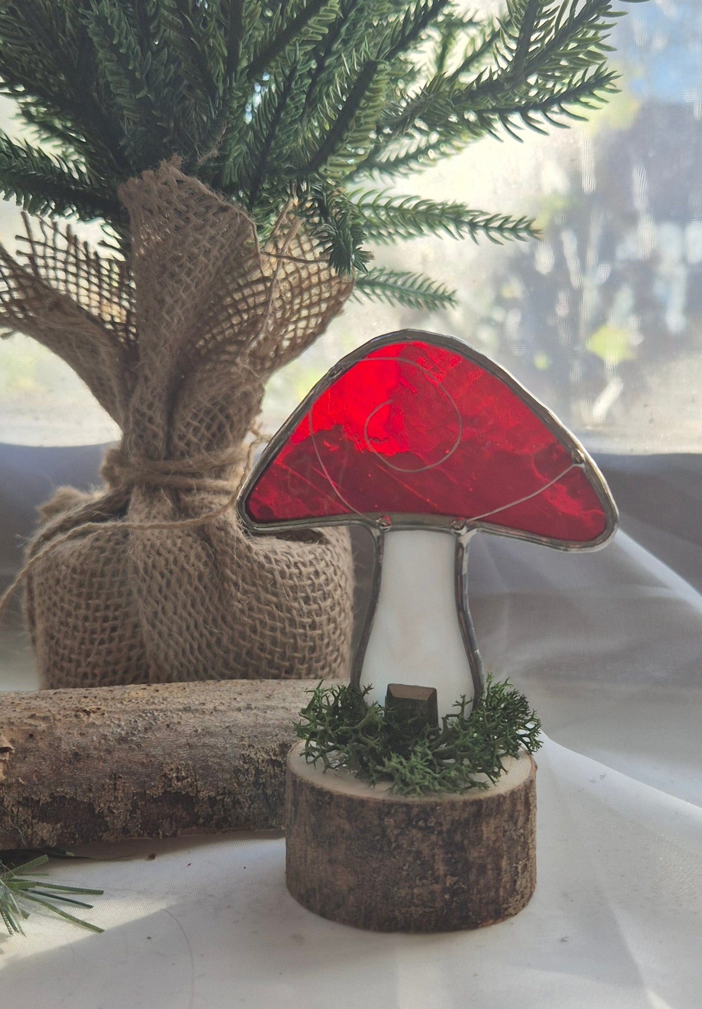 Mushroom - Small Red Standing