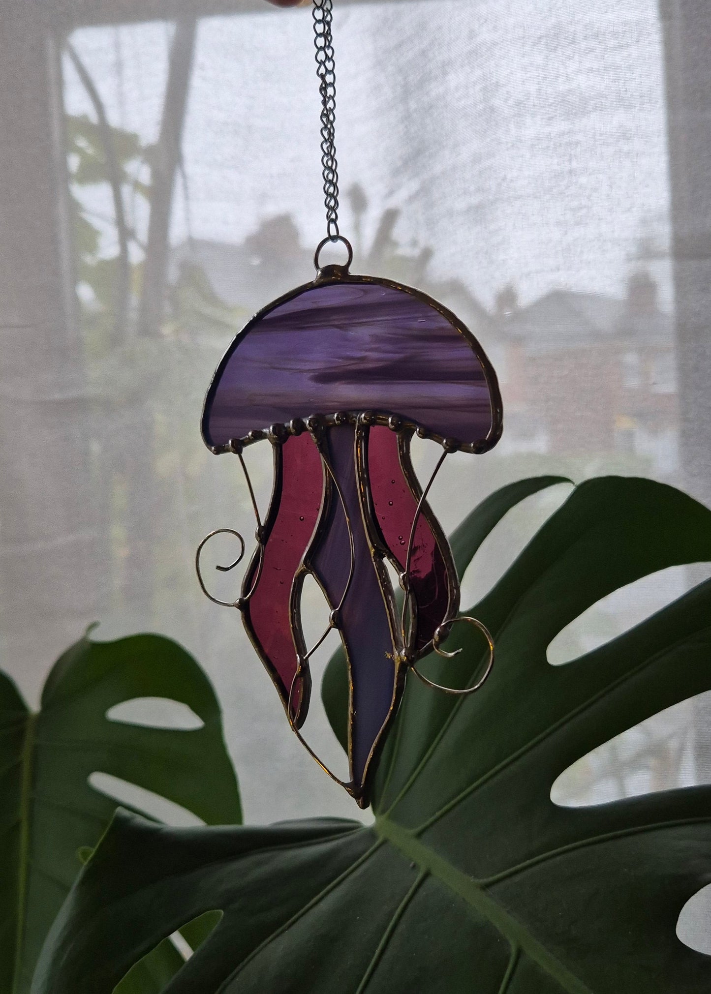 Purple Jellyfish - Hanging