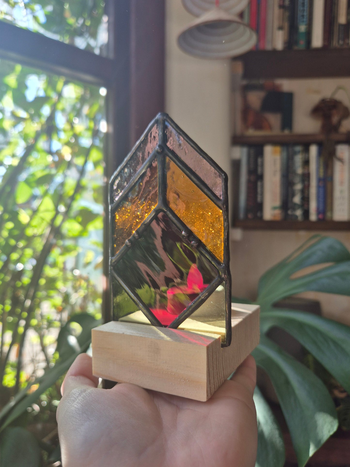 Tea Light Stained Glass