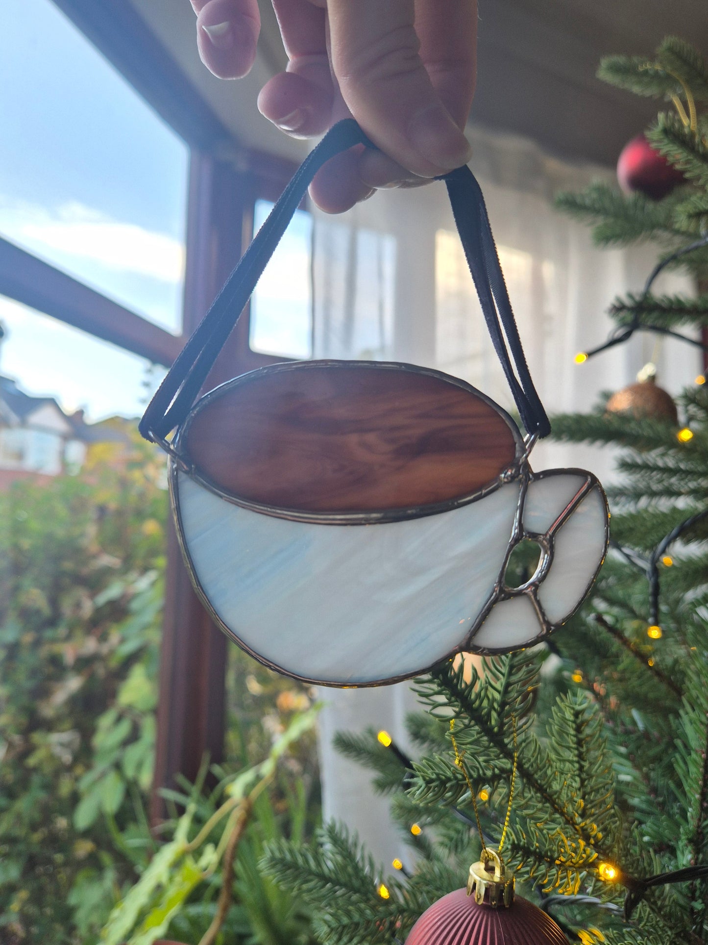 Coffee Cup Hanging Piece - Small