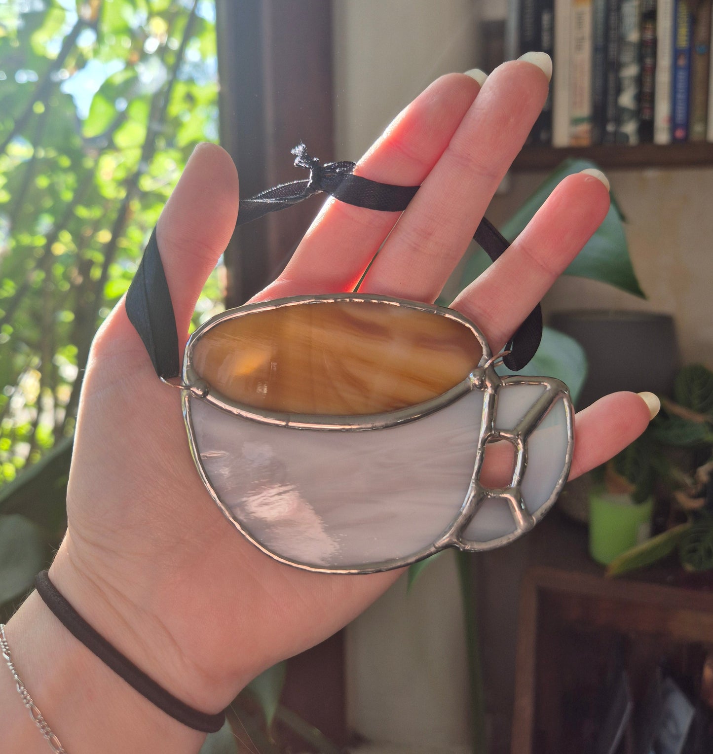 Coffee Cup Hanging Piece - Small