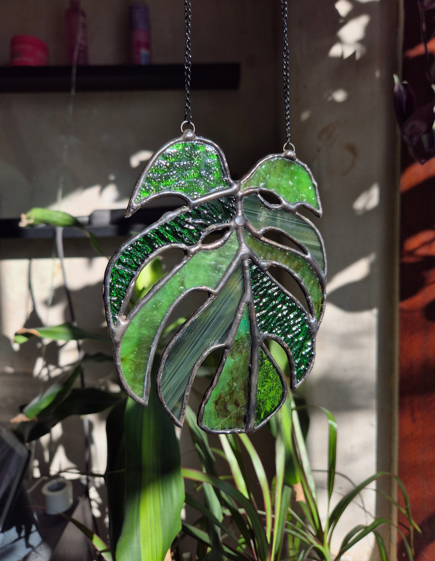 Monstera Leaf Hanging