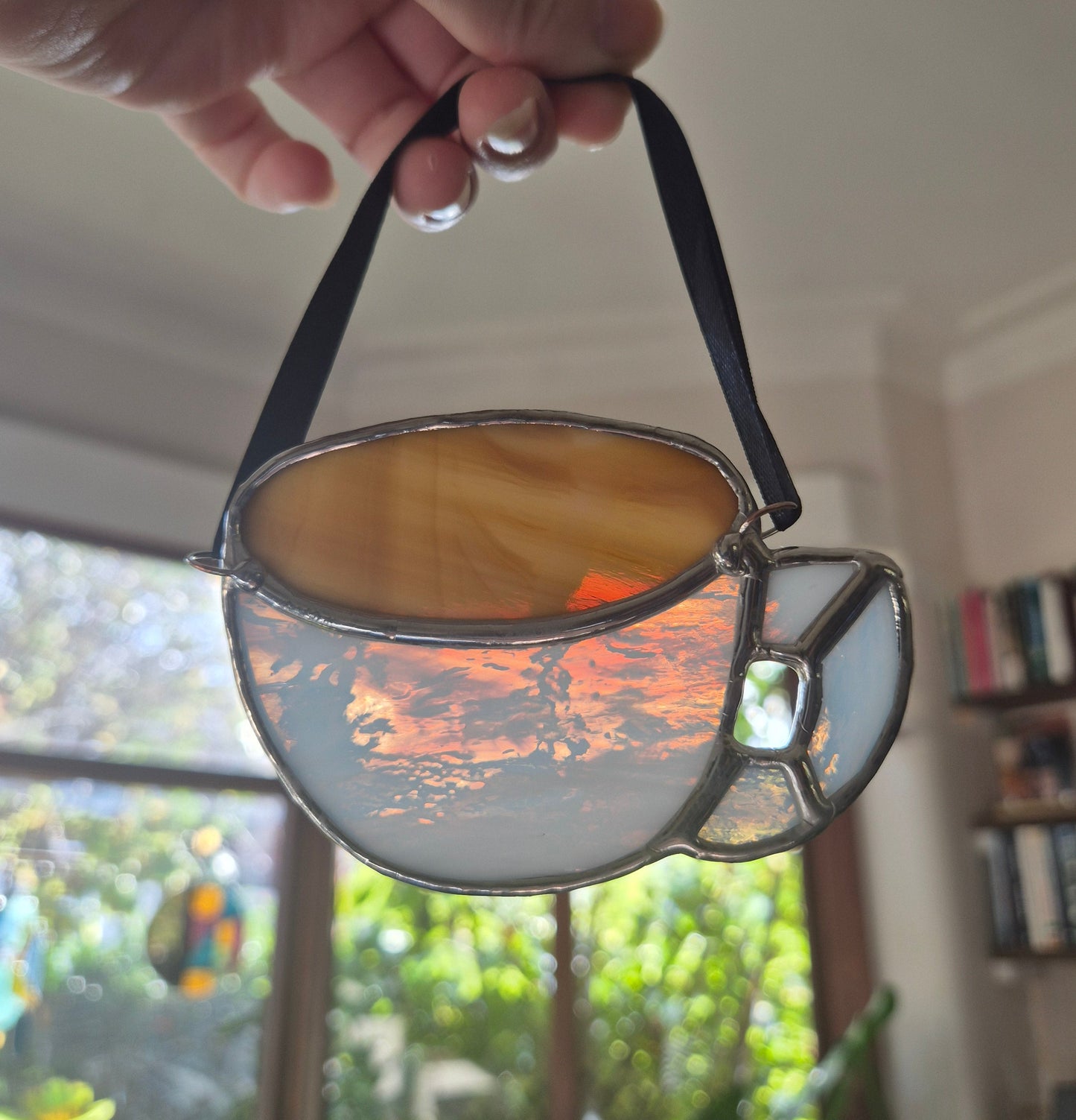 Coffee Cup Hanging Piece - Small