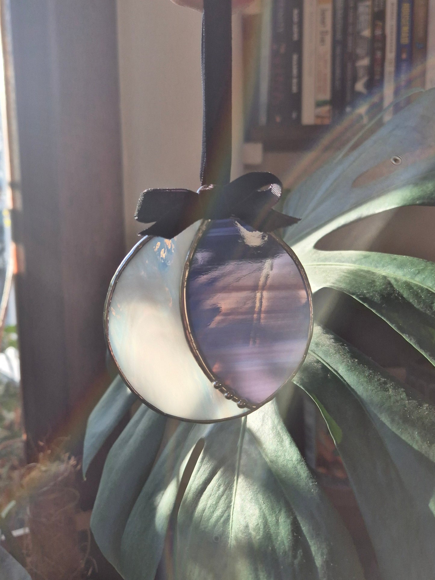 Crescent Moon - Small Hanging Ornament