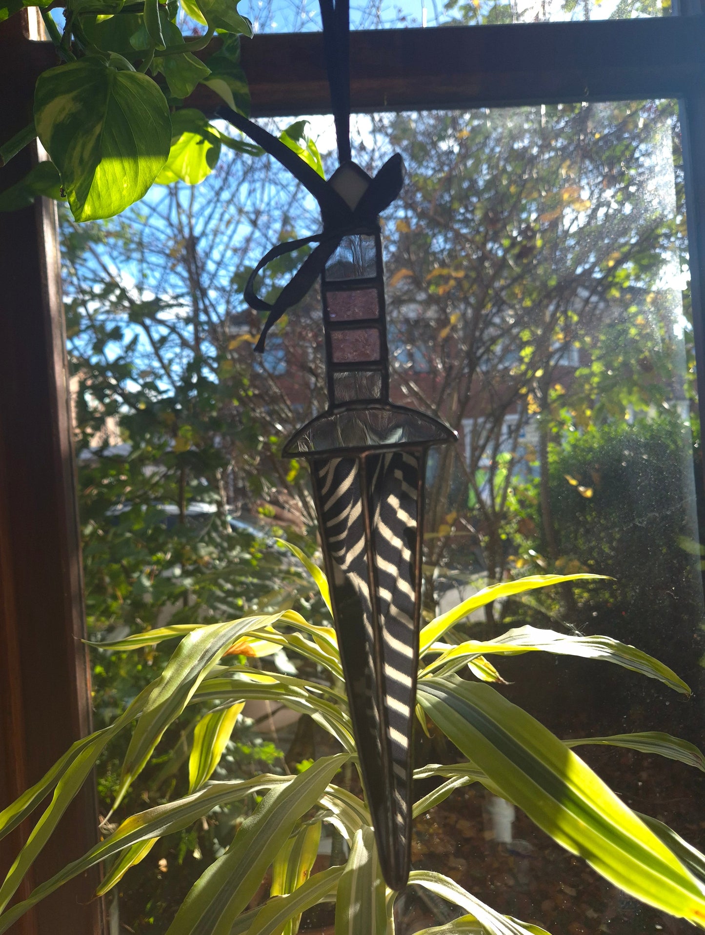 Dagger Hanging Mirrored Piece