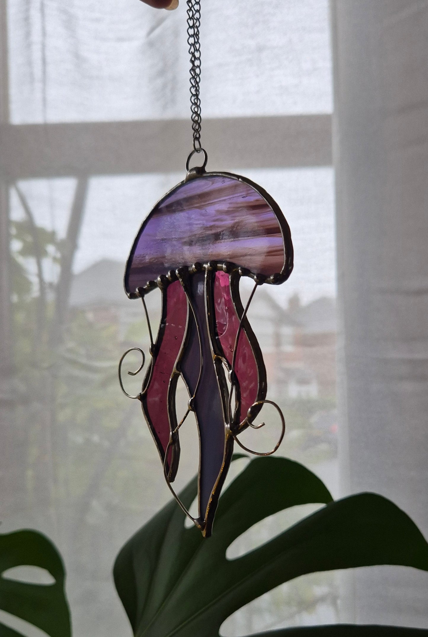 Purple Jellyfish - Hanging
