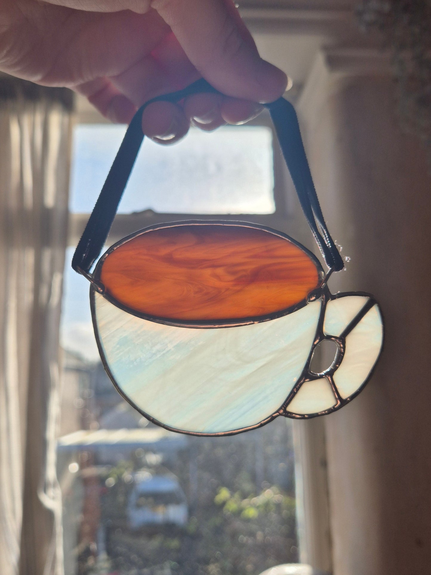 Coffee Cup Hanging Piece - Small