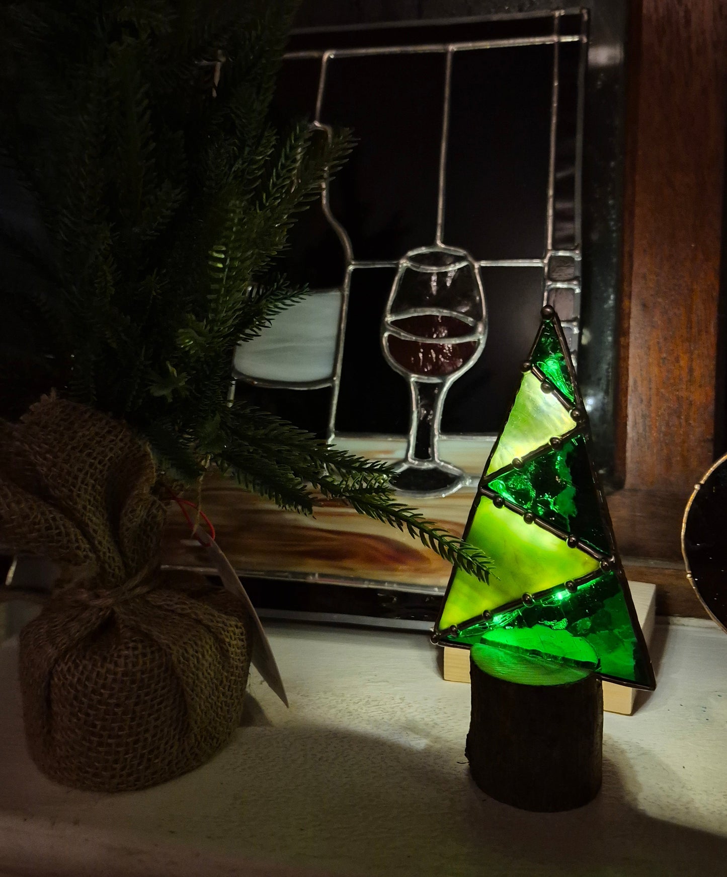 Christmas Tree - Single Light Up Standing Tree